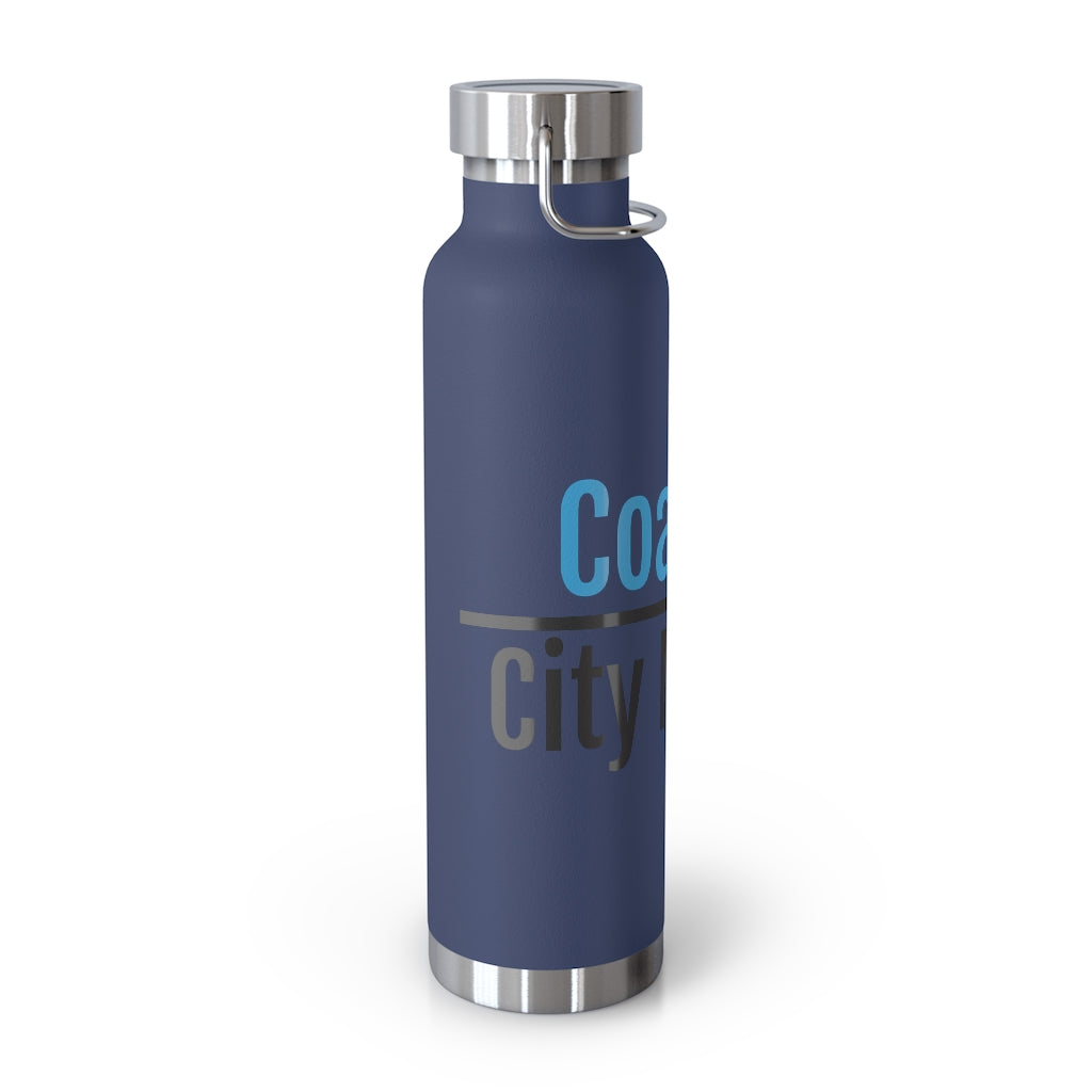 Coastal City Market Insulated Bottle, 22oz